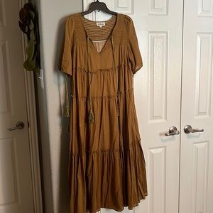 Mustard Dress